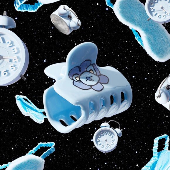 Recycled Plastic Puffy Medium Hair Clips for Women, Medium Claw Clip. - Picture 8 of 11